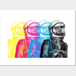 Astronaut Offset Posters and Art